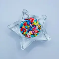 ハンドメイド　シャカシャカ　シェイカー　フレーク　樹脂パーツ　スライム　レジン