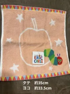 【新品】はらぺこあおむし　ハンドタオル