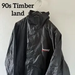 90sTimberlandティンバーランドナイロンジャケットジャンパーブラックL