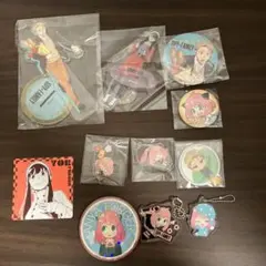 スパイファミリー アクリルスタンド 缶バッジ キーホルダー まとめ売り