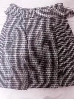 INGNI 共ベルト付きプリーツスカパン