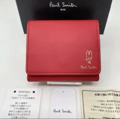 新品 ポールスミス 折り財布 コンパクト バルーンバニーエンボス