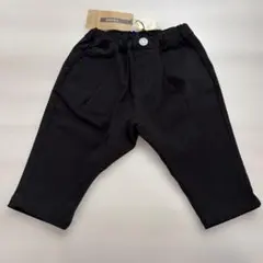 F.O.kids ブラック 8部丈　ストレッチ　パンツ