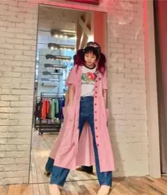 半額以下！新品　ヒステリックグラマー 刺繍　ワンピース　ブルー