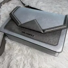 KARL LAGERFELD ショルダーバッグ メタリックのサムネイル