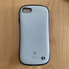 iFace iPhoneSE/7/8用 ハードケース くすみブルー