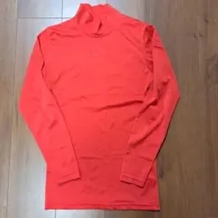 SSK 野球 長袖アンダーシャツ ハイネック 赤M