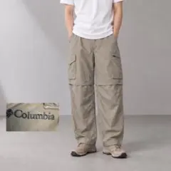 Columbia コンバーチブル トレッキングパンツ 2way ベージュ W36