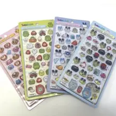 【正規品】4枚セット たまごっち　ボンボンドロップシール