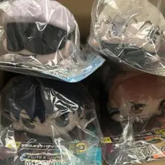 呪術廻戦　セガラッキーくじ　寝そべりぬいぐるみ　4体　新品未開封