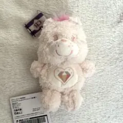 ケアベア　care bears ふんわりMBぬいぐるみ 2025 ライトピンク