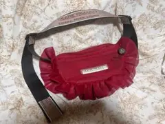 THEATRE PRODUCTS メッシュフリルラウンドショルダーバッグ　M