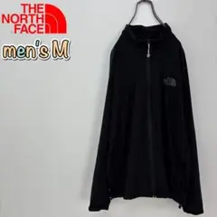 ノースフェイス 薄手ナイロンジャケット ブラック メンズM