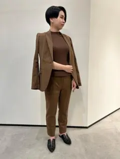 2023 TheoryLuxe　CRISP POLY　パンツスーツ　美品