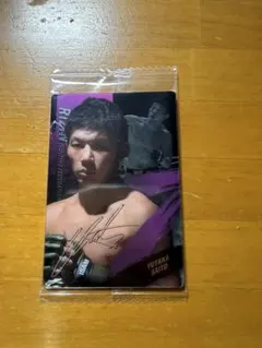 斎藤裕　サイン入りRIZINカード