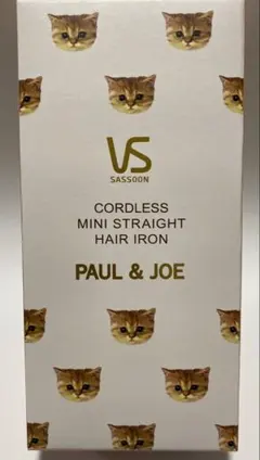 PAUL & JOE コードレスミニストレートヘアアイロン　ピンク