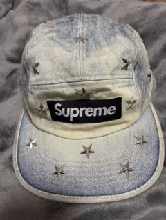 Supreme Stars Studded Denim Camp Cap - メルカリ