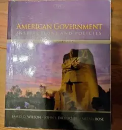 AMERICAN GOVERNMENT: INSTITUTIONS AND PO