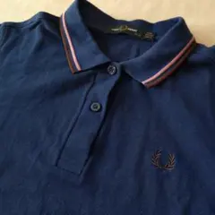 FRED PERRY ネイビー ポロシャツ UK12