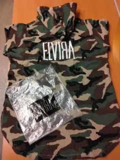 ELVIRA カモフラージュ 迷彩パーカー 半袖 サーマルのサムネイル