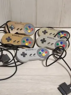 スーパーファミコン コントローラー 5点セット‼️