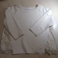 カットソー 　ROPÉ PICNIC レーススリーブ