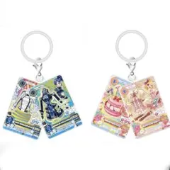 アイカツ！　めじるしアクセサリー　カードチャーム2種