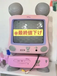 Daniel社長ディズニーミニーマウス型テレビ＆DVDプレーヤーDisne 2025年最新】Disney ブラウン管テレビ・テレビデオの人気