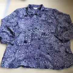 薄手の五分袖ブラウス◎M-L位