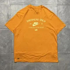 y2k 00s NIKE 短丈グラフィックTシャツストリート c-boy L