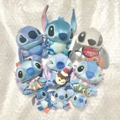 ディズニー　スティッチ　セット　まとめ　マスコット　プライズ　アミューズメント
