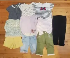 まとめ売り　100cm　女の子　Tシャツ　ボトムスなど　計10点