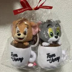 新品未使用　タリーズ　トムとジェリー　マスコット　ぬいぐるみ　セット