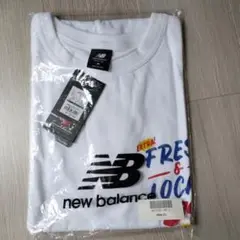 【新品・未使用】ニューバランス 半袖 Tシャツ ホワイト Lサイズ