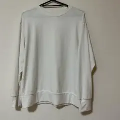 ユニクロ ソフトニットフリースクルーネック M