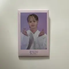 SEVENTEEN LOVE スクエア缶バッジ ジュン JUN