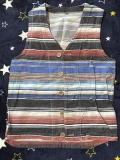 ストライプ Mサイズ ベスト