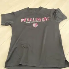 Champion ONE BALL ONE LOVE Tシャツ Mサイズ グレー