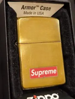 希少》 Supreme Zippo 旧アーマーモデル - メルカリ