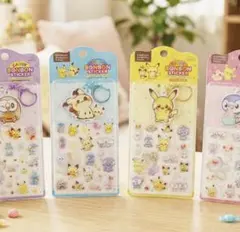 【新商品】 韓国限定 ポケモン ポケピースCANDY BONBON 4種セット