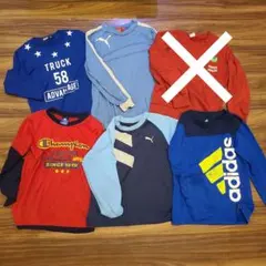 長袖Tシャツ140cm　5点セット