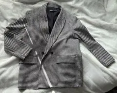 ZARA 千鳥柄 ジャケット