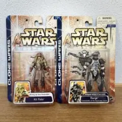 スターウォーズ Clone Wars Kit Fisto & Durge