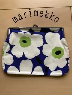 【値下げしました】マリメッコ 新品未使用 フィンエアー ウニッコ がま口ポーチ