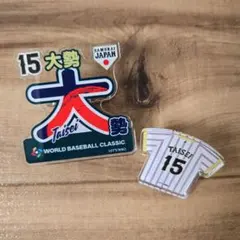 侍ジャパン  缶バッジ TAKANASHI53番 缶バッチ 侍ジャパン - メルカリ