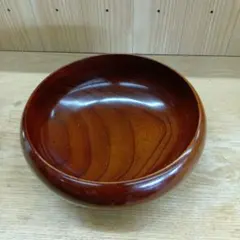民芸の味わい！趣ある三足猫脚丸盆に時代朱漆の映えるお膳（検民芸根来
