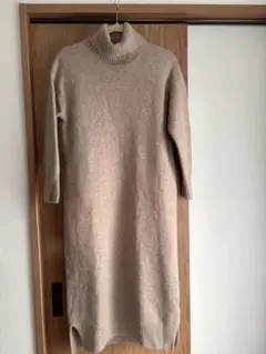 HAMILTON LAMBSWOOL/アーバンリサーチドアロングニットワンピース