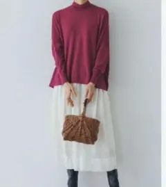 ハイネックニット