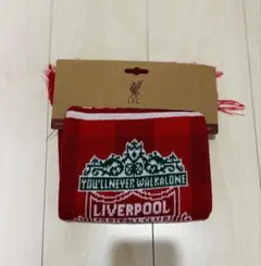 LIVERPOOL リヴァプール 赤マフラー LFC (未使用) - メルカリ