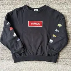 BREEZE TOMICA トレーナー 130cm ブラック